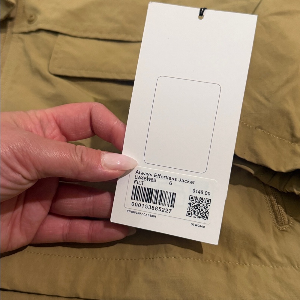 lululemon athletica Beige Utility Jacket - Picture 3 of 5